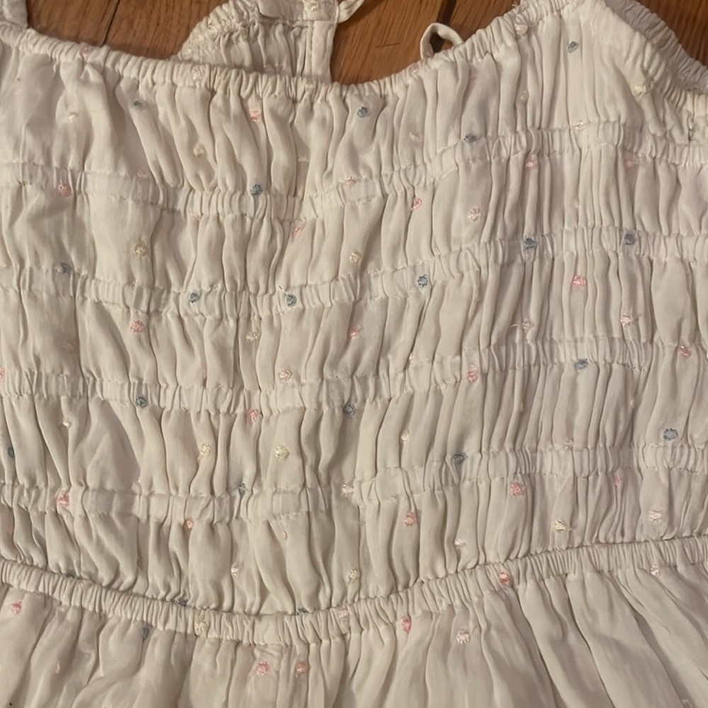 Urban Outfitters Small Off White with Pastel Dots Romper Size Small - Picture 3 of 6